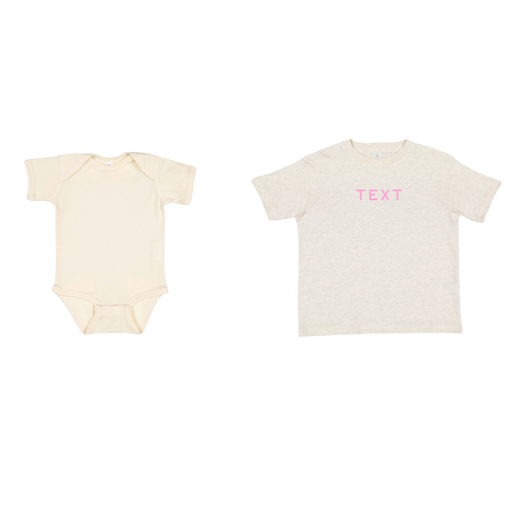 Tee/Bodysuit Customizer - Kids