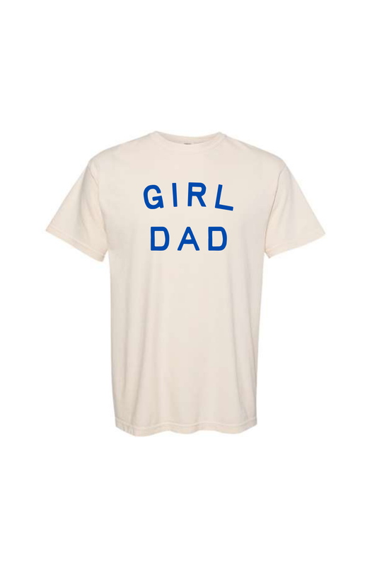 Girl Dad Tee in Cream