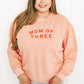 Mom of _____ Sweatshirt in Peachy