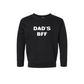 Dad's BFF Sweatshirt in Black