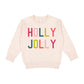 Holly Jolly sweatshirt in cream