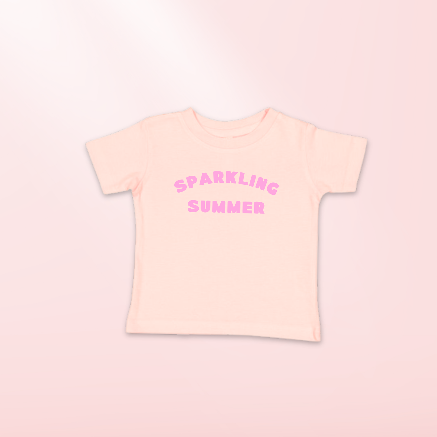 Sparkling Summer Tee in Blush