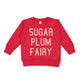 Sugar Plum Fairy Sweatshirt in Red