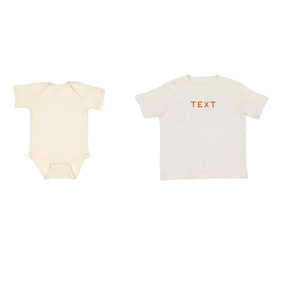 Tee/Bodysuit Customizer - Kids