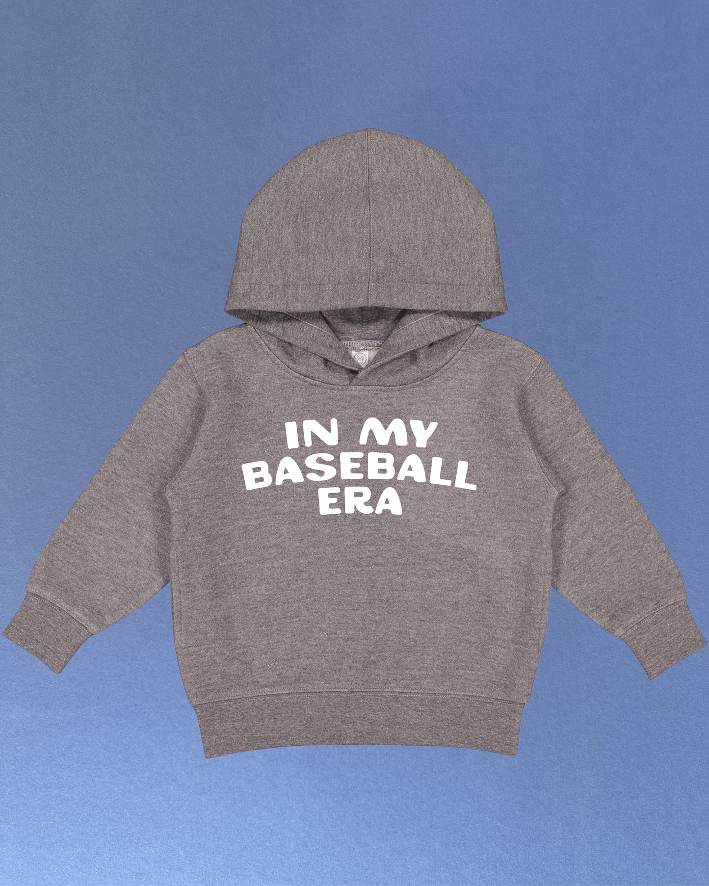Baseball Era Hoodie in Grey - Kids