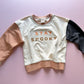 Stay Spooky Sweatshirt in charcoal/orange