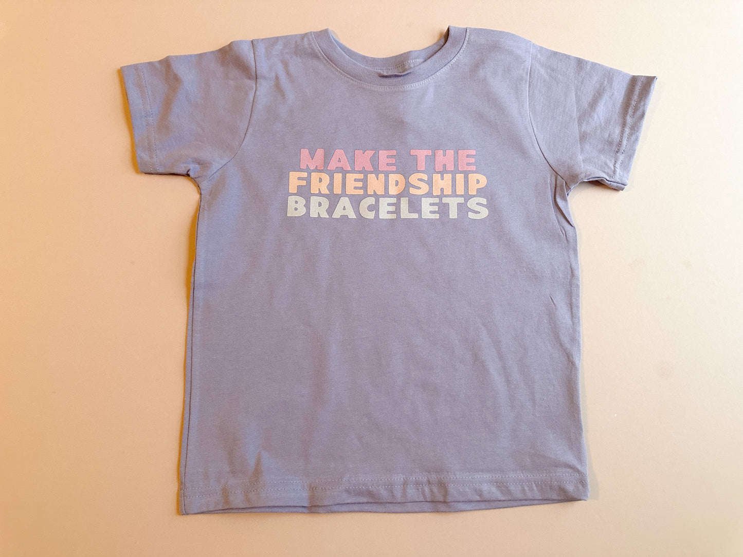 Make The Friendship Bracelets Tee in Purple