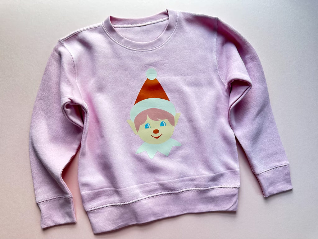 Elf Sweatshirt in Pink