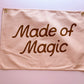 Made of Magic Banner Flag in Pink