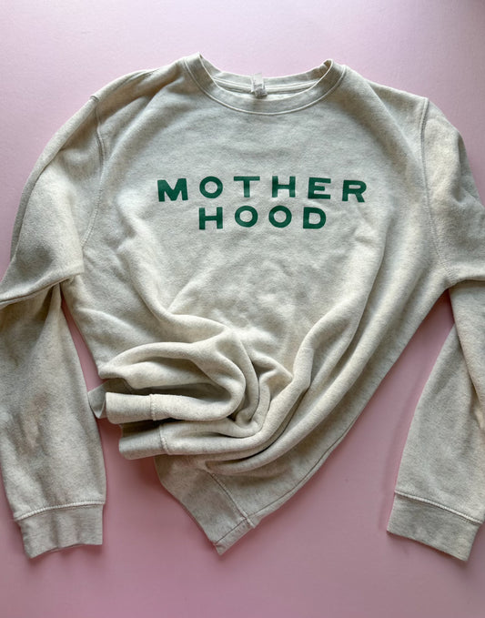 Motherhood Sweatshirt in Cream