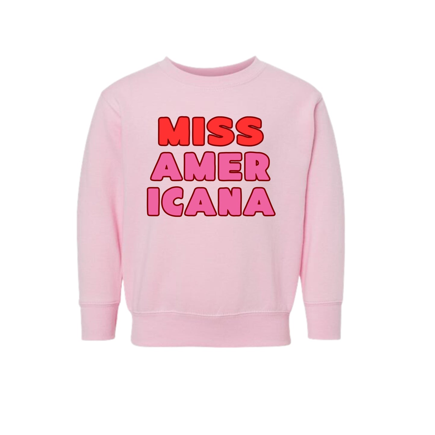 miss americana sweatshirt in pink