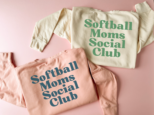 Softball Moms Sweatshirt - Adult