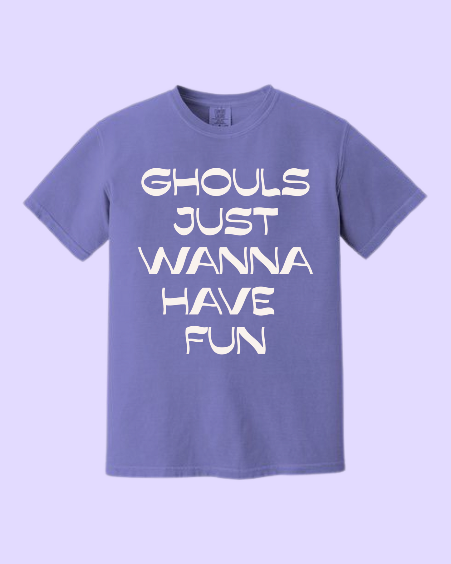 fun ghouls violet - kids + adult sizing