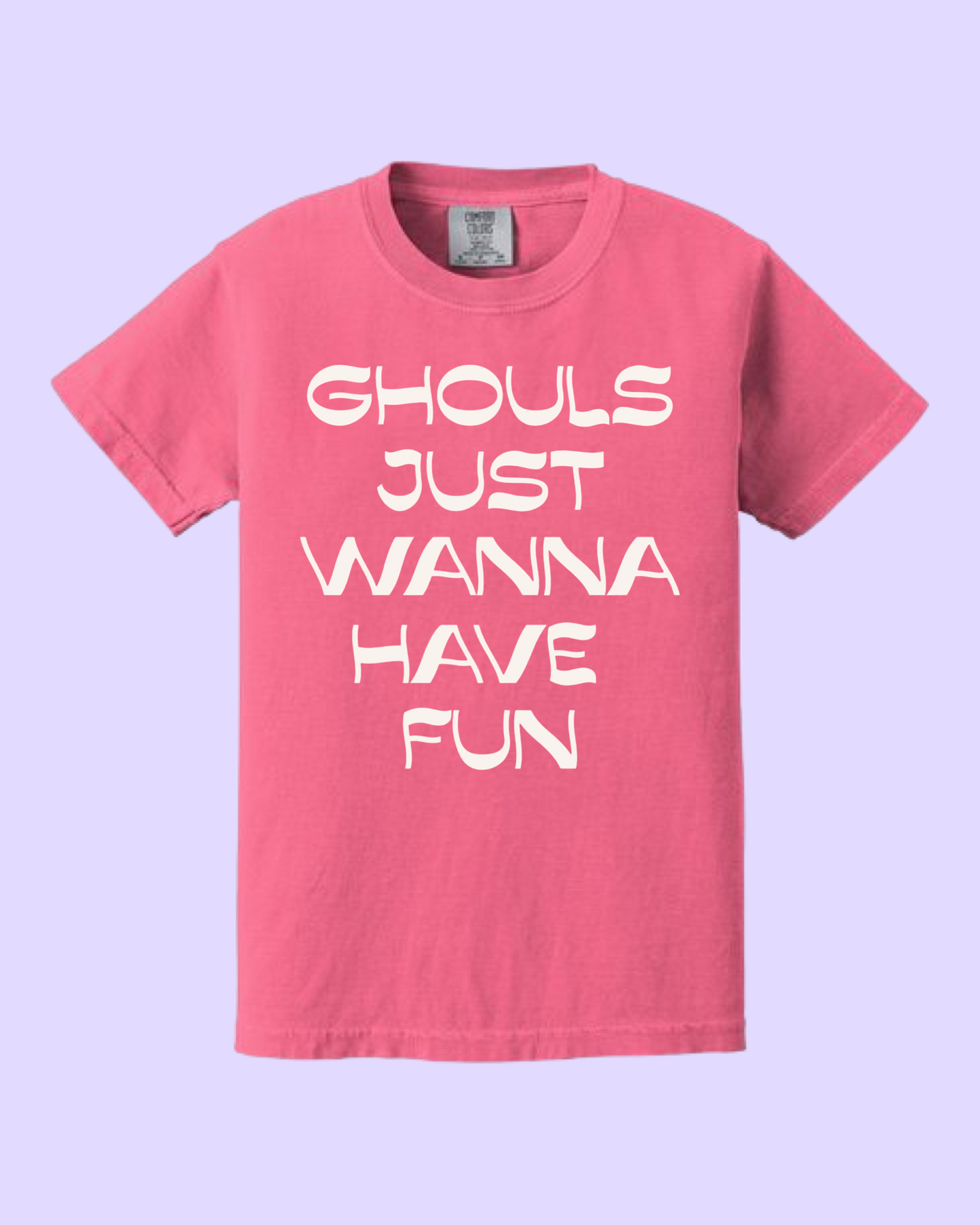 fun ghouls pink - kids + adult sizing