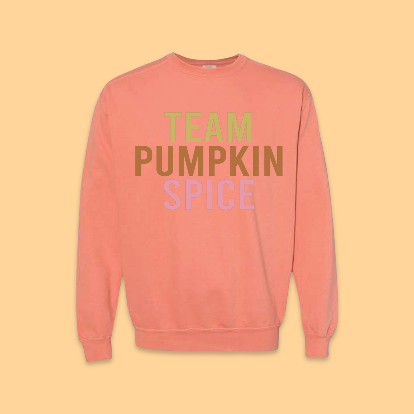 Adult Team Pumpkin Spice Pullover - Teracotta