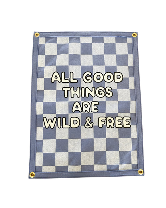 Wild and Free Flag