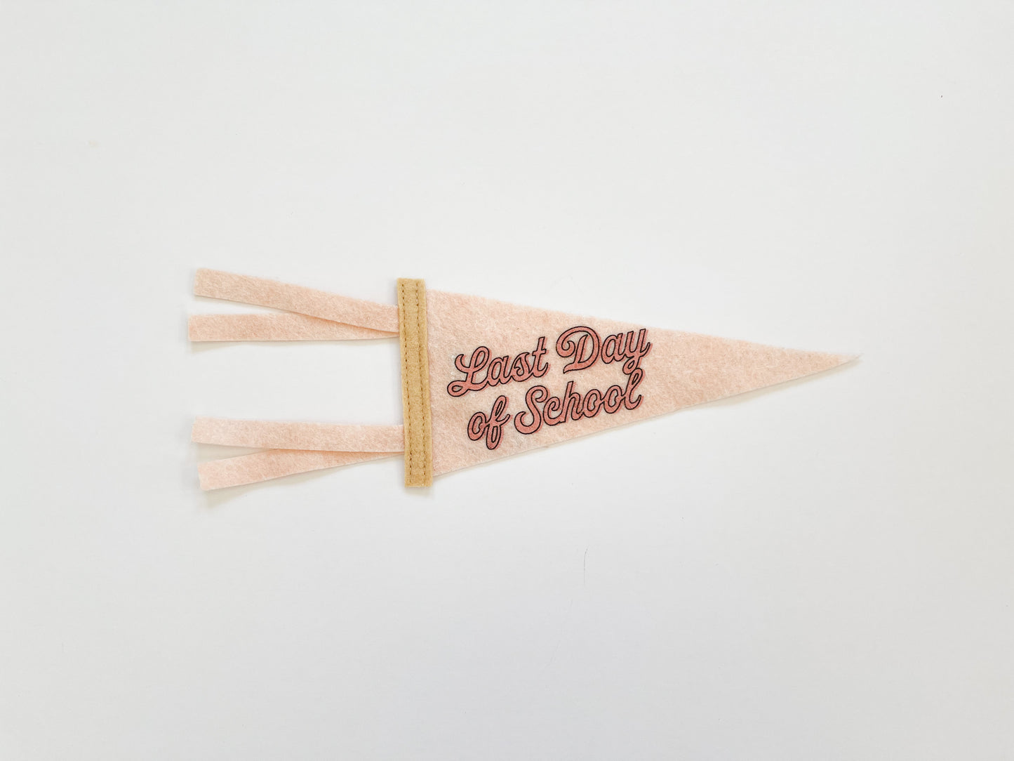 Last Day of School Mini Pennant (Choose your style)